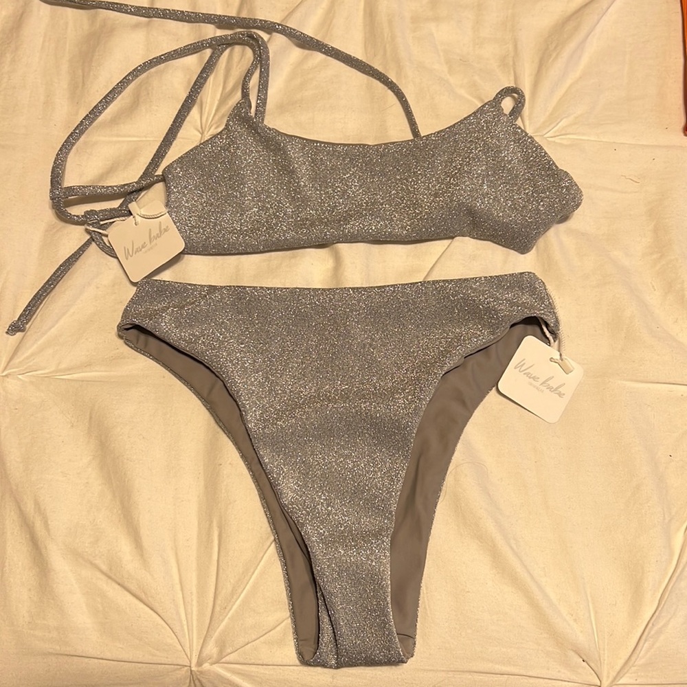 Wave babe swim bikini set